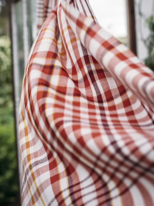 A Light Touch 100% Merino Wool Scarf - Terracotta